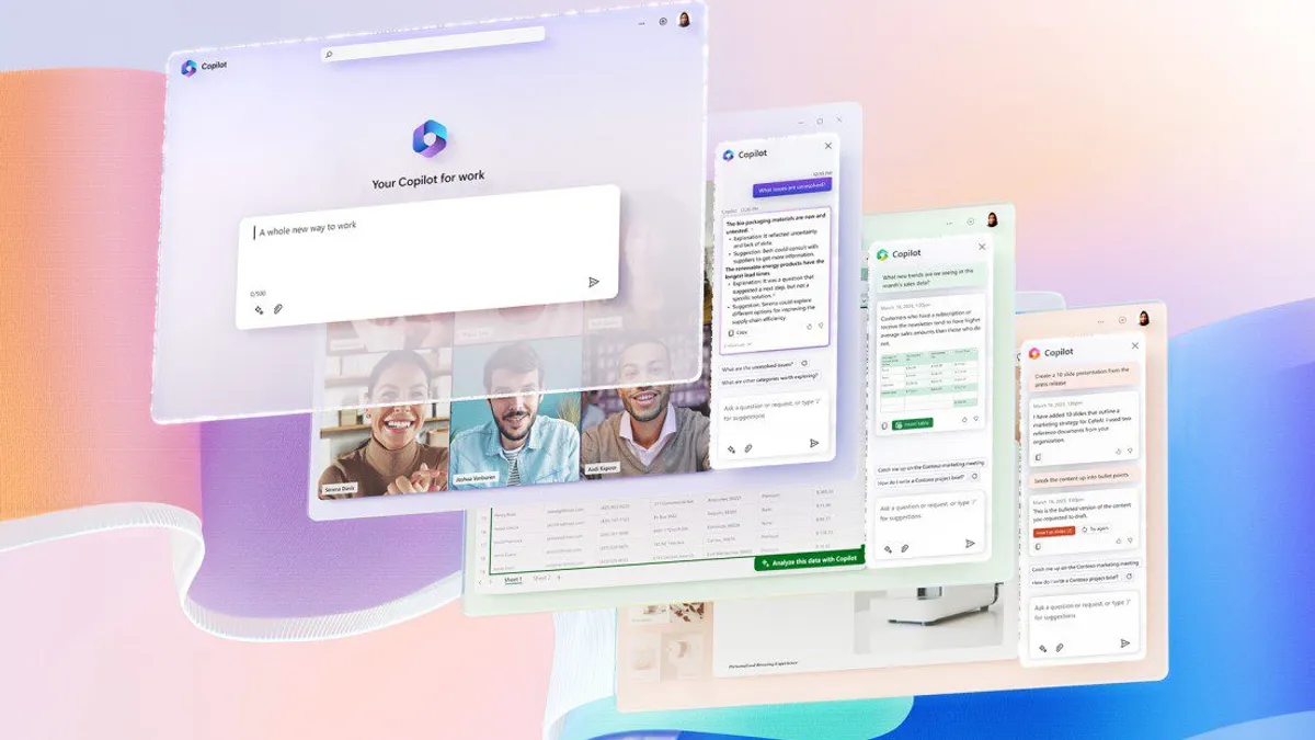 Microsoft Copilot integrated across Word, Excel, Teams and other Office apps